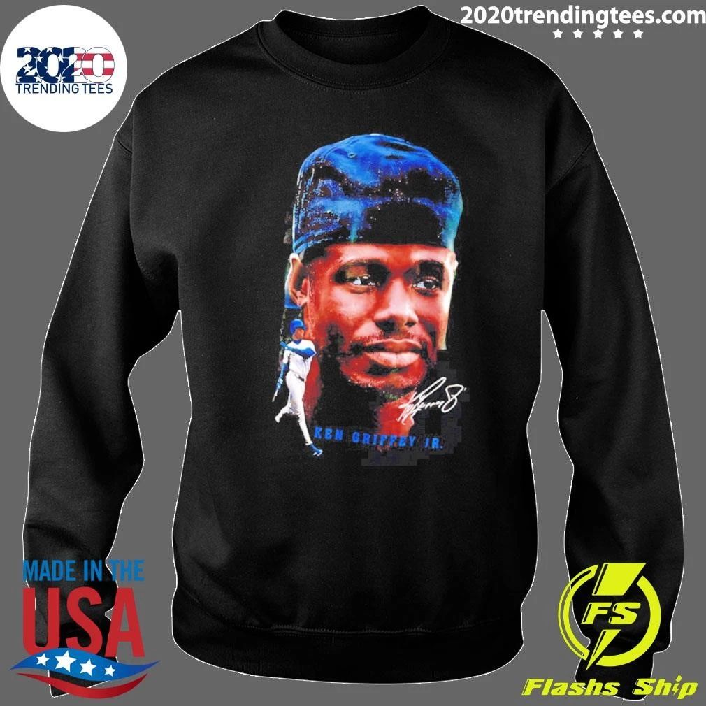 Ken Griffey Jr Big Head Graphic Signature Shirt