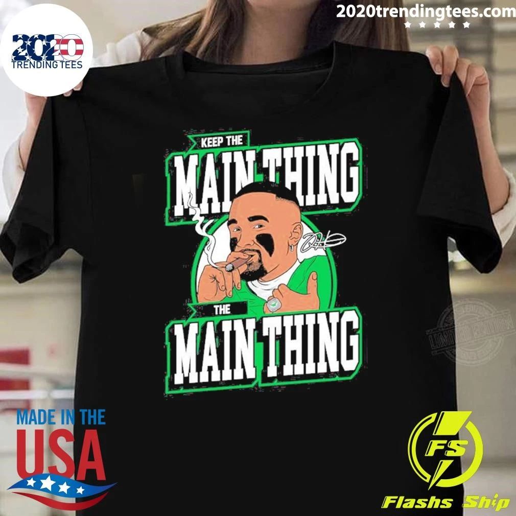 Keep The Main Thing Signature Tee Shirt