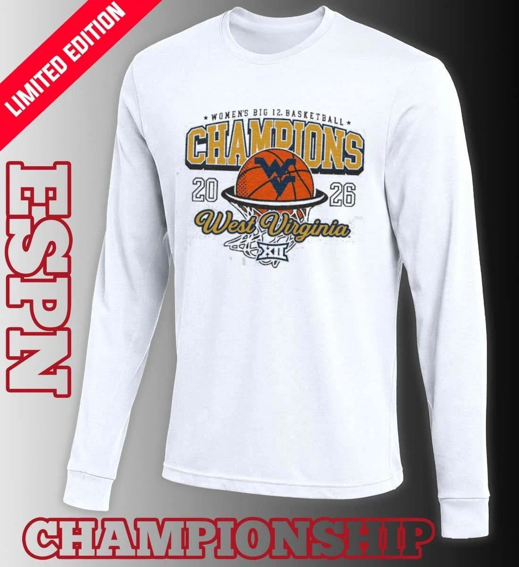 West Virginia Women’s Basketball Big 12 Champions 2026 Shirt