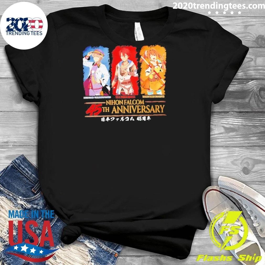 Nihon Falcom 45th Anniversary Key Art Variant Shirt