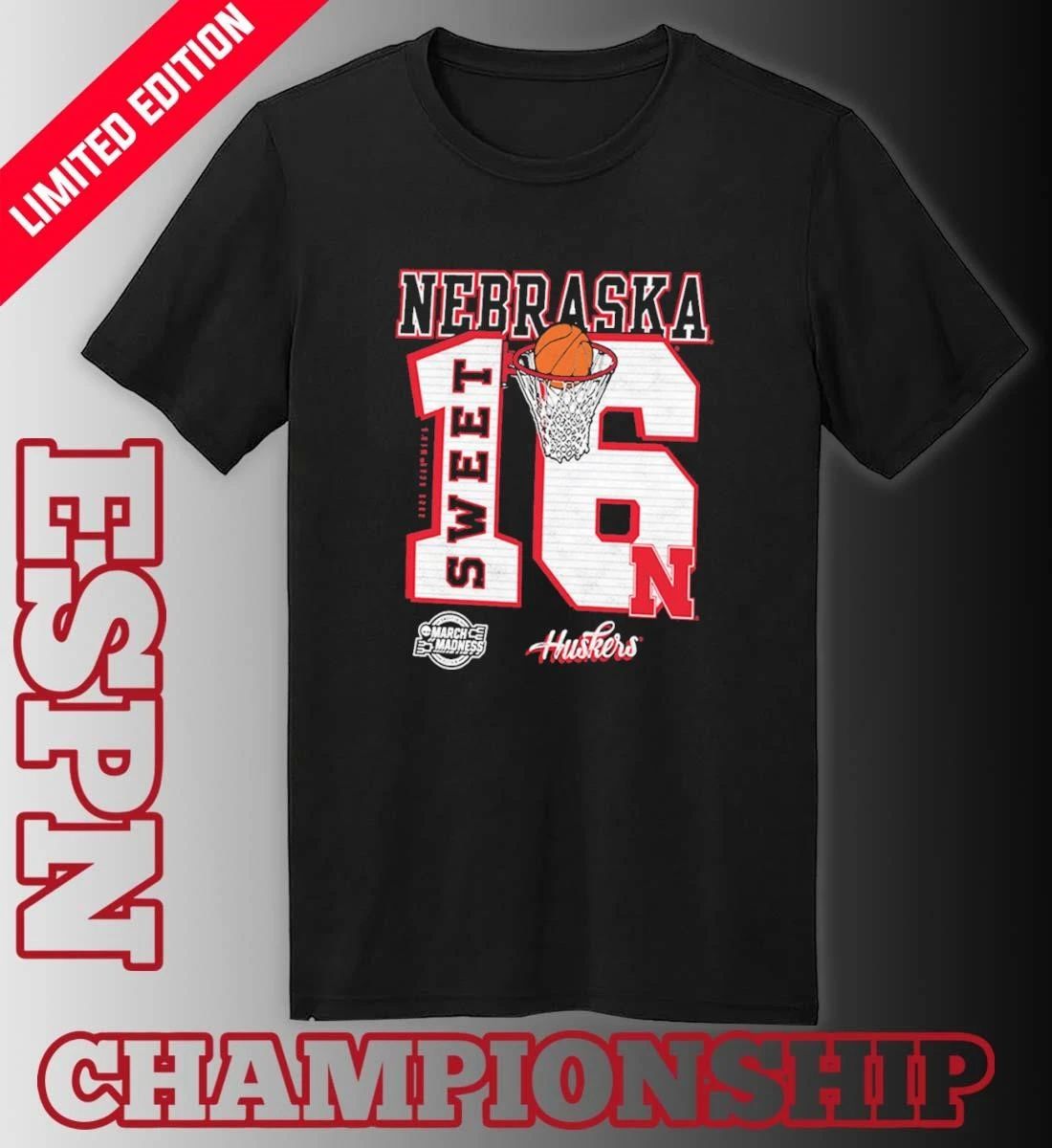 Nebraska Cornhuskers 2026 NCAA March Madness Sweet 16 Bound Shirt