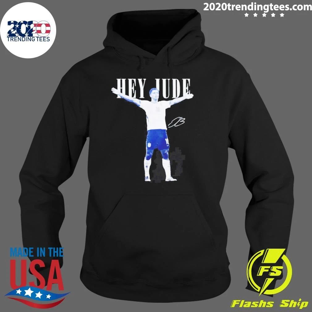 Jude Bellingham Hey Jude England signature shirt