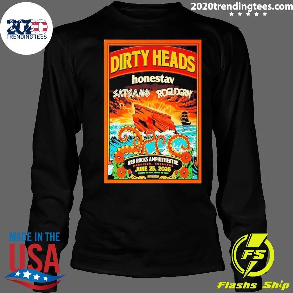 Dirty Heads Morrison Red Rocks Amphitheatre June 25 2026 Shirt