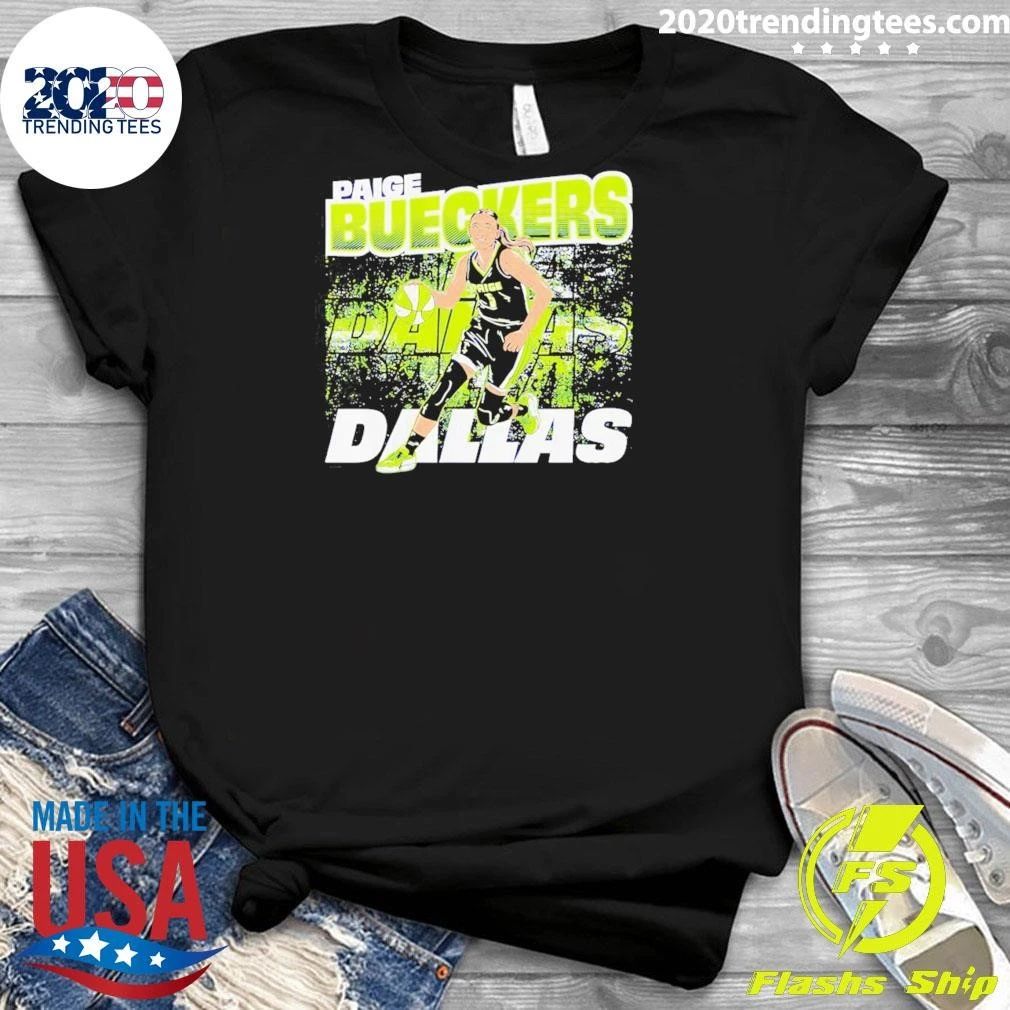 WNBA All-Star Paige Bueckers Dallas Street Ball Basketball Shirt
