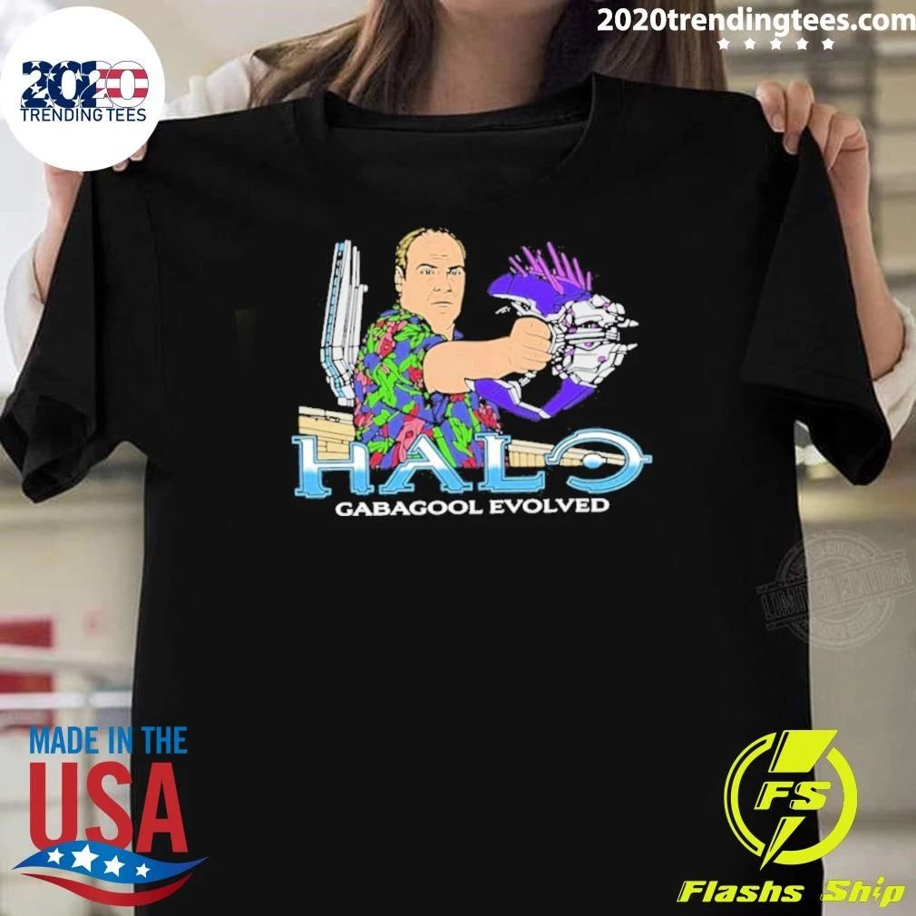 James Gandolfini Tony Soprano Halo Gabagool Evolved Shirt