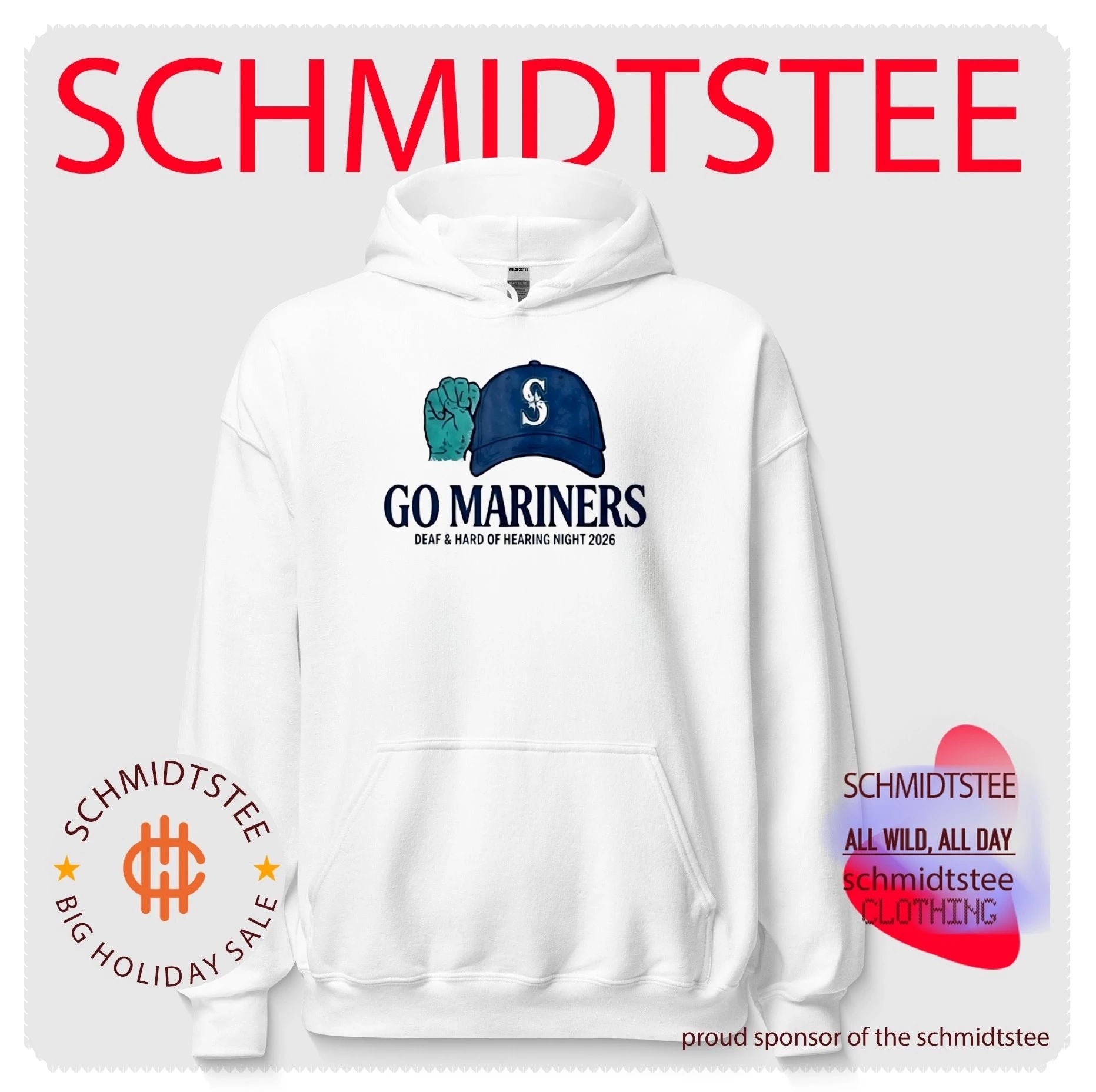 Mariners Deaf and Hard of Hearing Night 2026 shirt