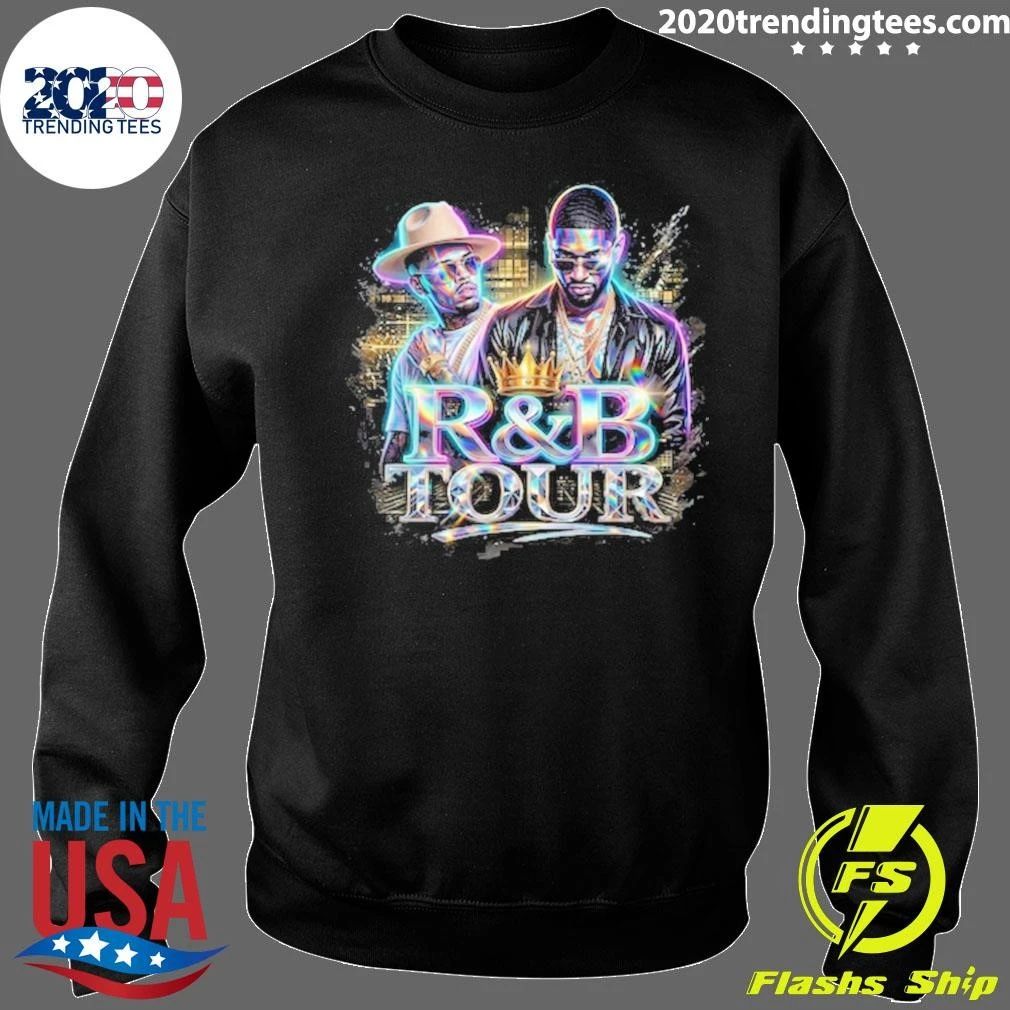 Bundle Chris Brown Usher Raymond R&B Tour Shirt