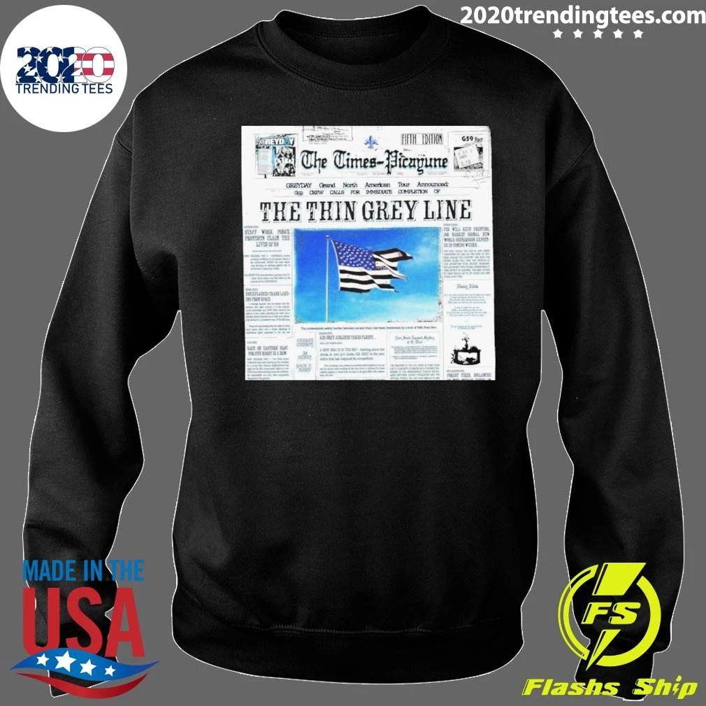 The Thin Grey Line Single Cover Shirt