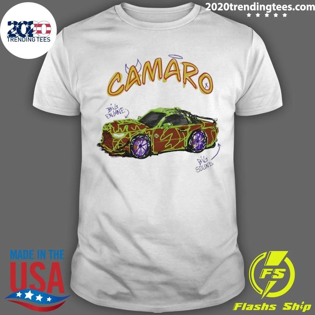 Chevrolet Camaro Big Engine Big Sound Shirt