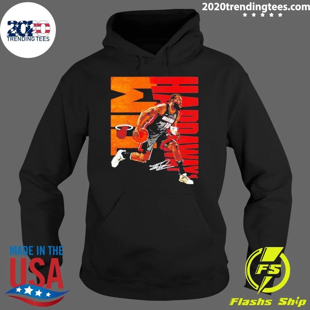 Tim Hardaway Jr. Miami Heat Bold Signature Shirt