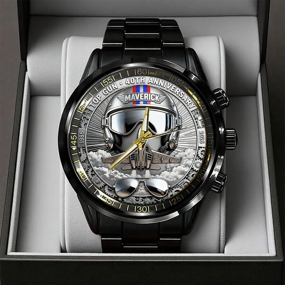 Gun 40th Anniversary Steel Watch