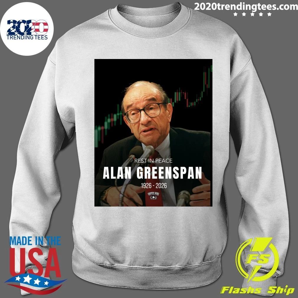 Rest In Peace Alan Greenspan 1926-2026 Shirt