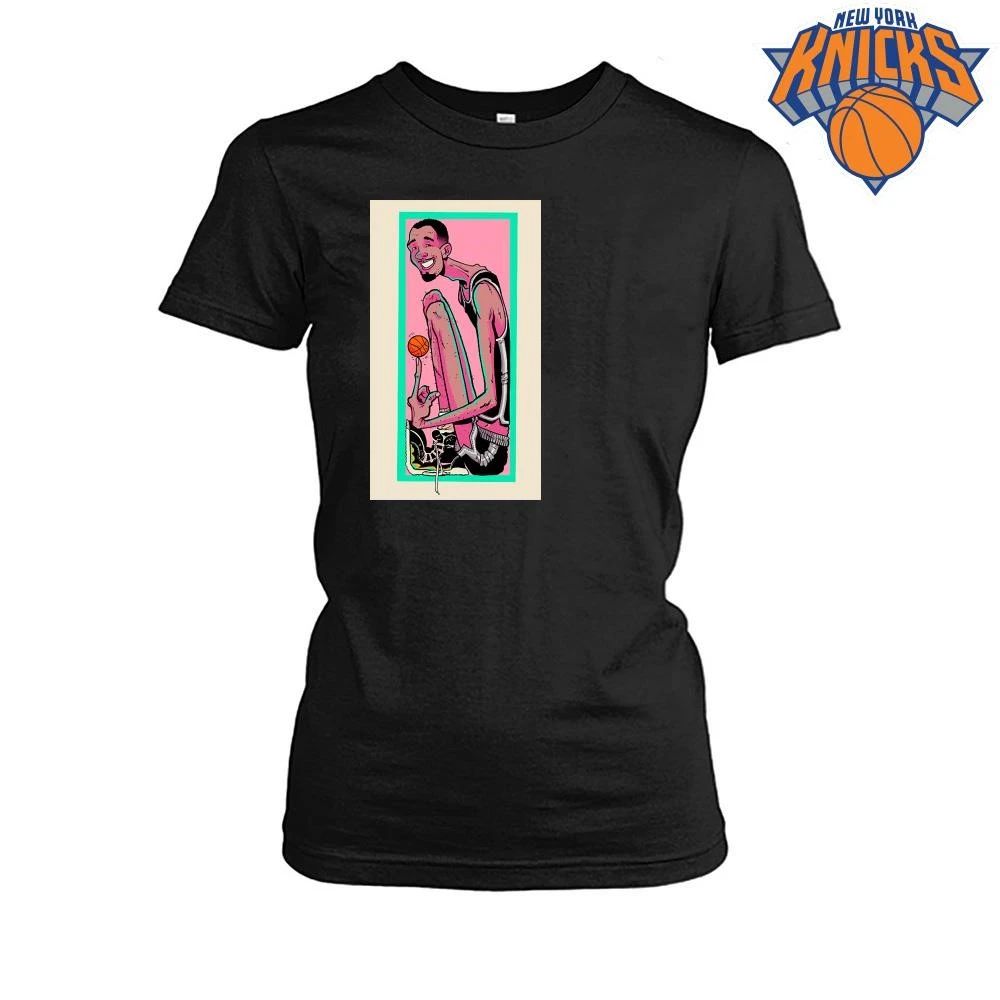 Victor Wembanyama San Antonio Spurs Tall Man Playing Basketball Caricature Funny Sport Player Spinning Ball Shirt