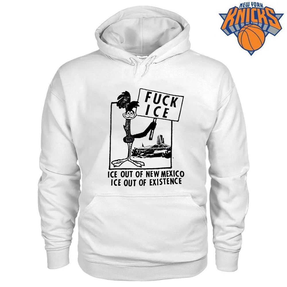Fuck ICE Out of New Mexico Road Runner Cartoon Protest Shirt
