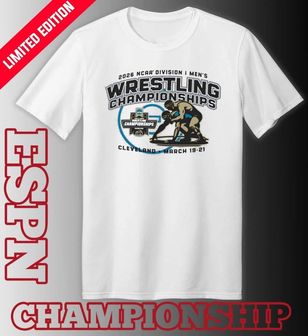 2026 NCAA DI Wrestling Championships Cleveland March 19-21 Shirt