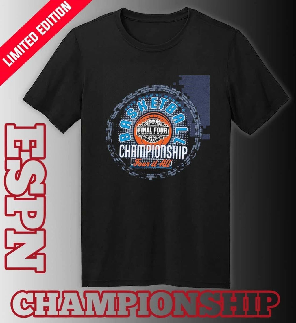 2026 NCAA DI Women’s Basketball First Four Teams shirt
