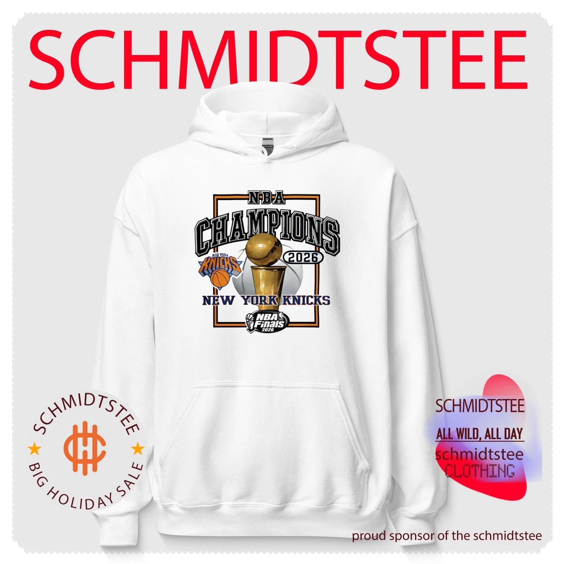 New York Knicks 2026 NBA Cup Champions Basketball Graphic shirt