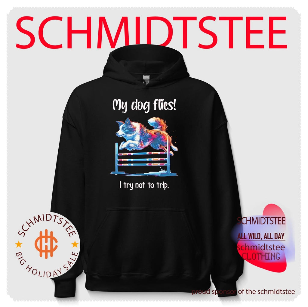 My dog flies I try not to trip shirt
