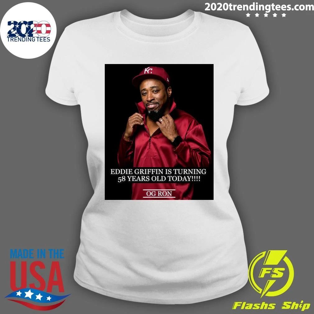 Happy Birthday Eddie Griffin Is Turning 58 Years Old Shirt