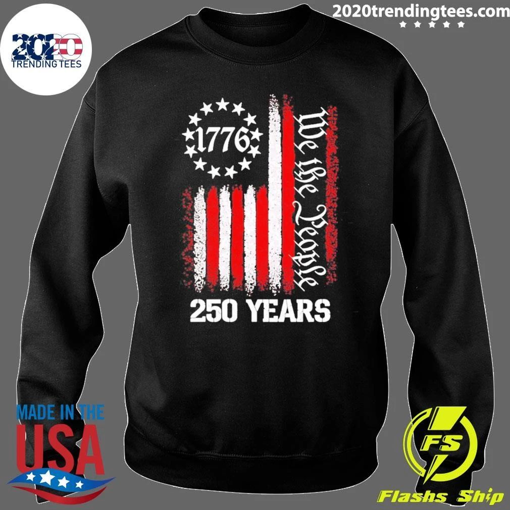 We The People 1776 250 Years American Flag Shirt