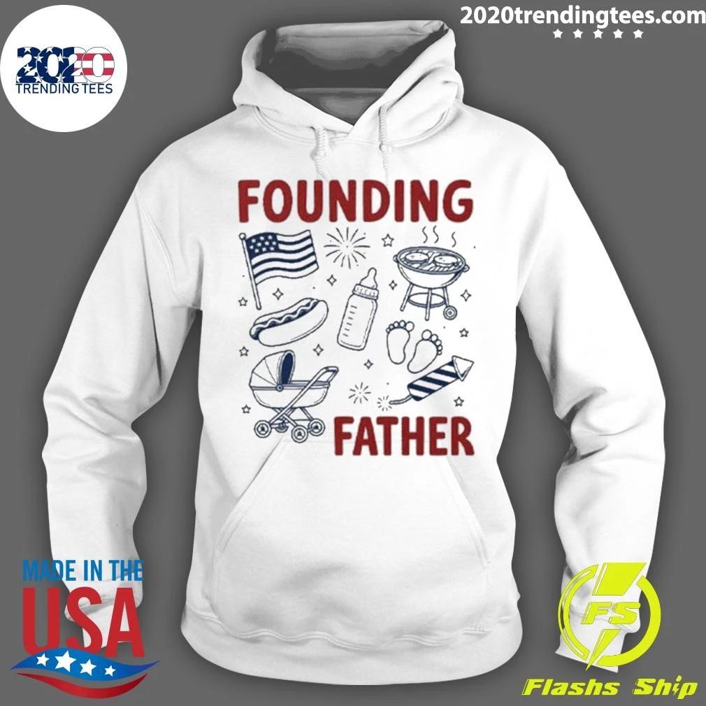 Founding Father 4th Of July 2026 Couple Shirt