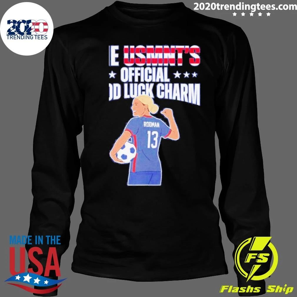 Trinity Rodman Usmnt Good Luck Charm Shirt