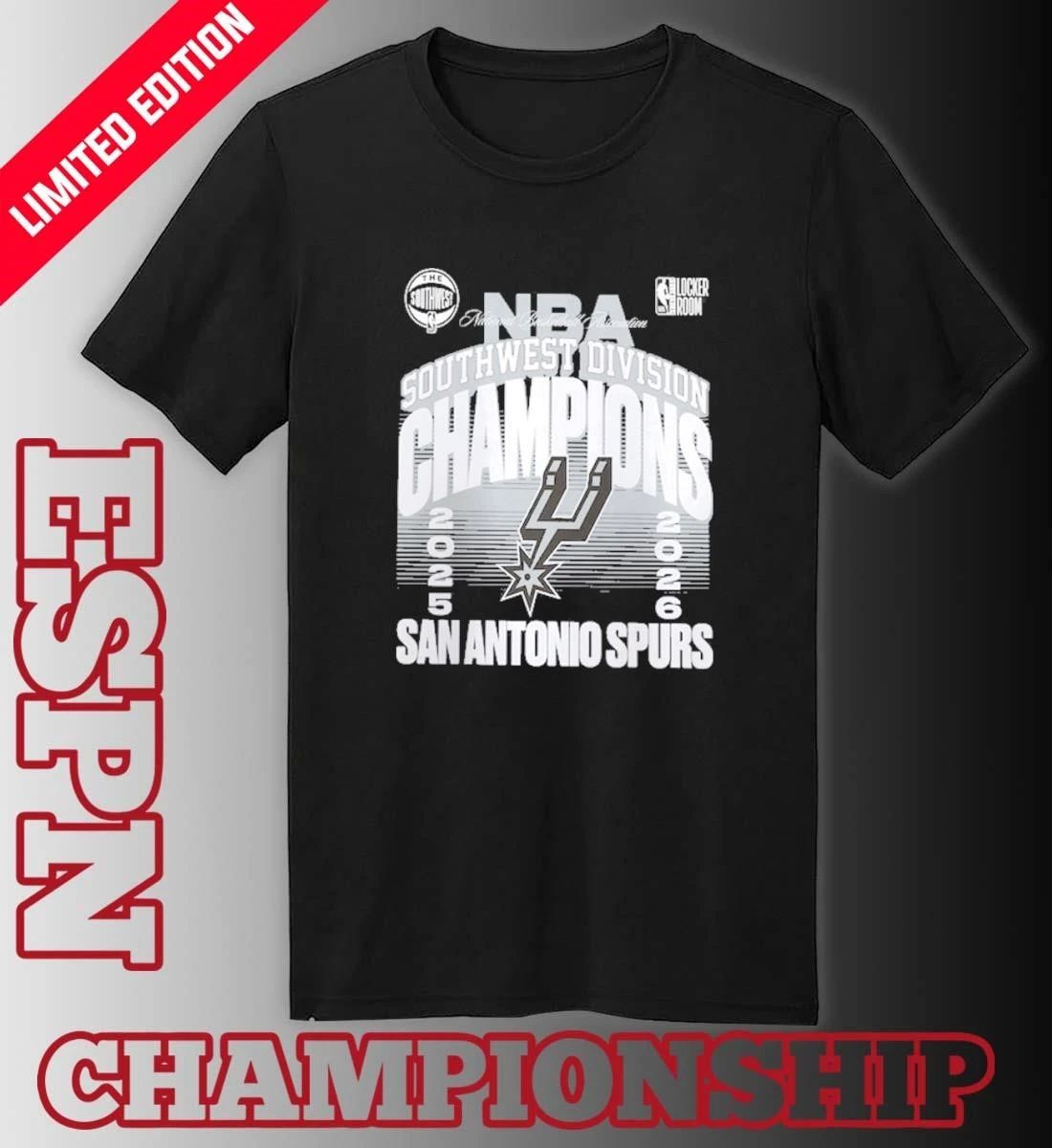 Spurs NBA Southwest Division Champions T-Shirt