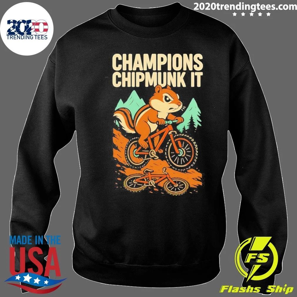 Champions Chipmunk It Mountain Biking Mtb Shirt
