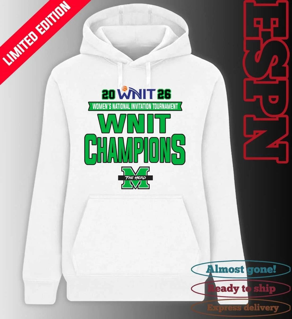 Marshall University Women’s Basketball 2026 WNIT Champions T-Shirt