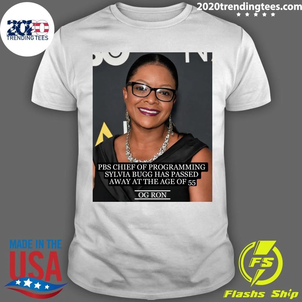 PBS Chief Of Programming Sylvia Bugg Has Passed Away At The Age Of 55 Shirt