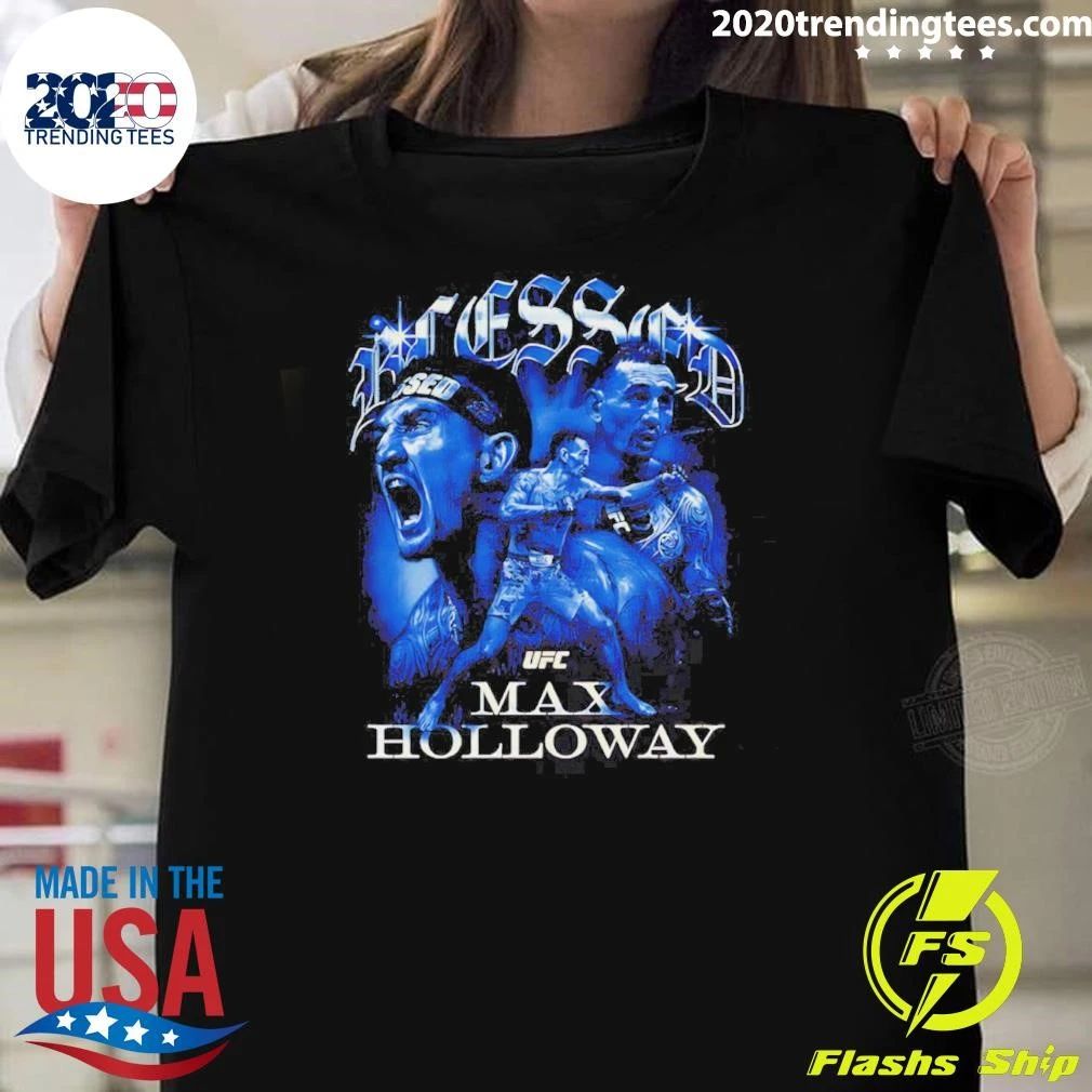 Max Holloway Ufc Vintage Grunge Shirt