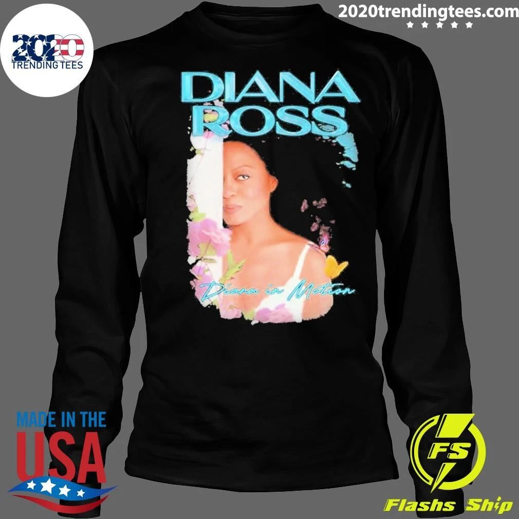 Diana Ross In Motion Photo Shirt