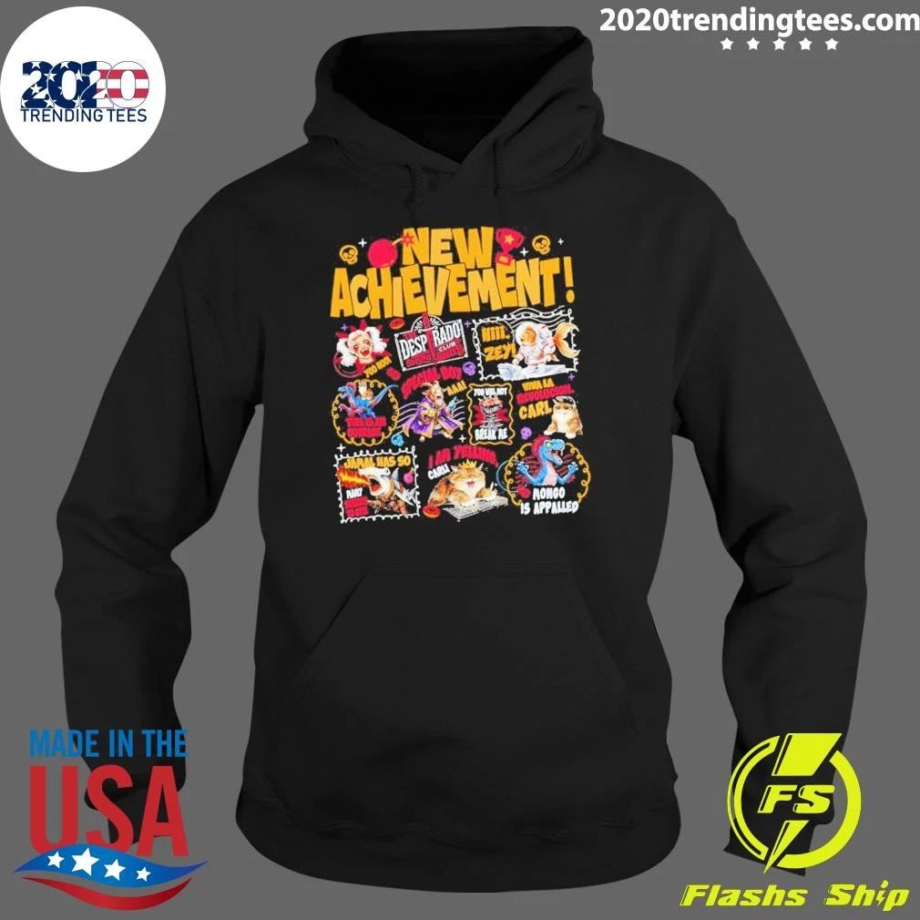 New Achievement Dungeon Crawler Carl The Desperado Club Hi Zey I Am Yelling Carl Shirt