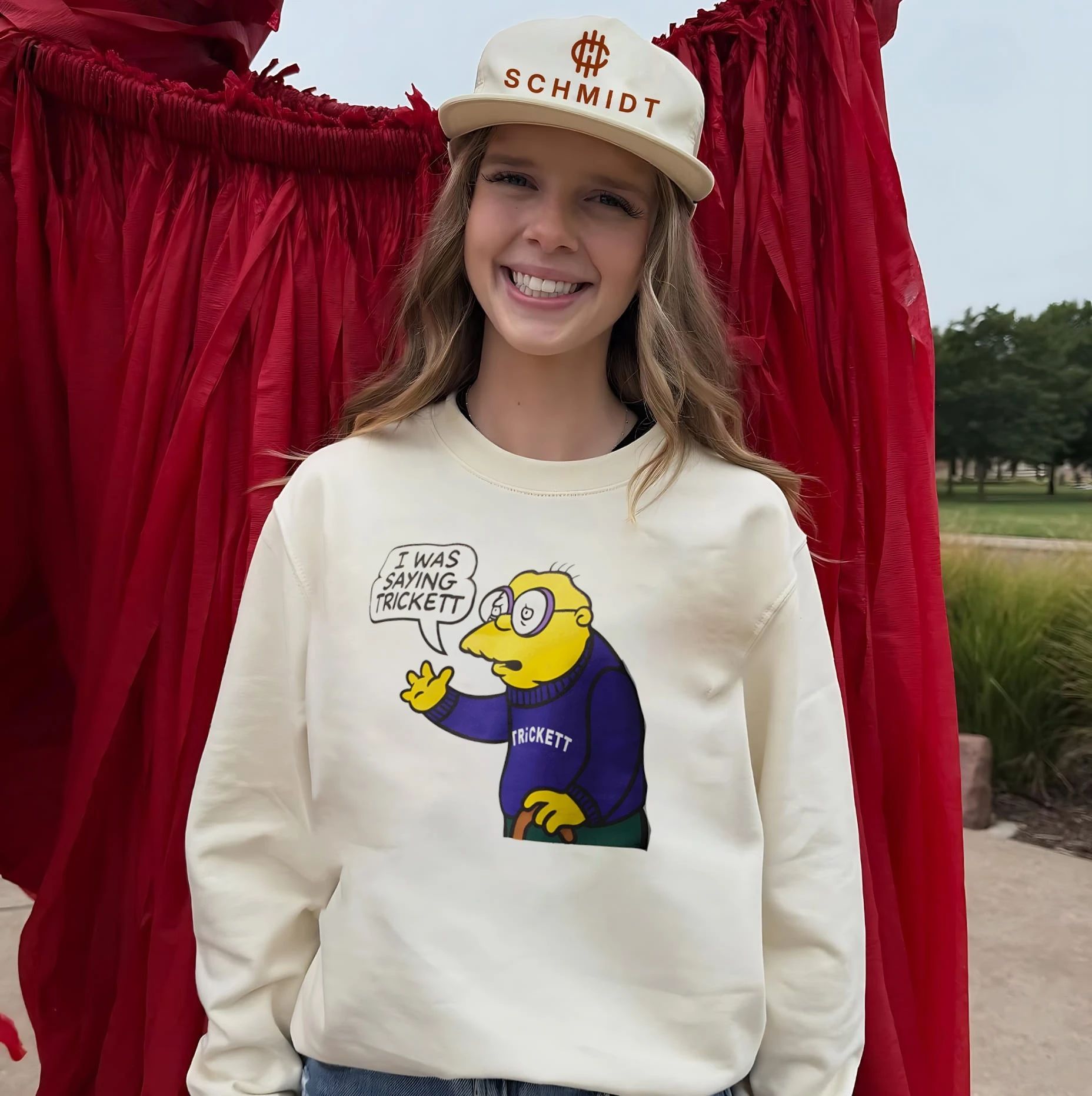 Hans Moleman I Was Saying Trickett The Simpsons shirt