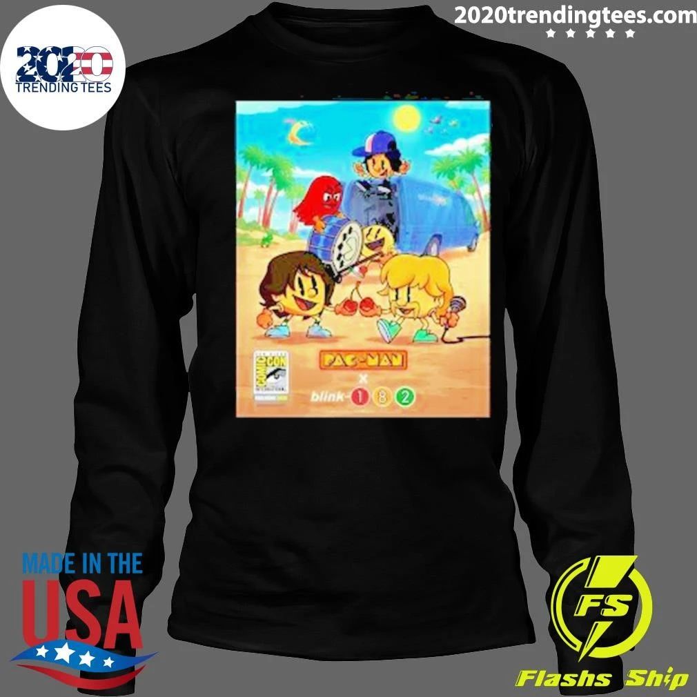 Blink-182 x Pac-Man Comic-Con San Diego Exclusive July 23-26 2026 Shirt