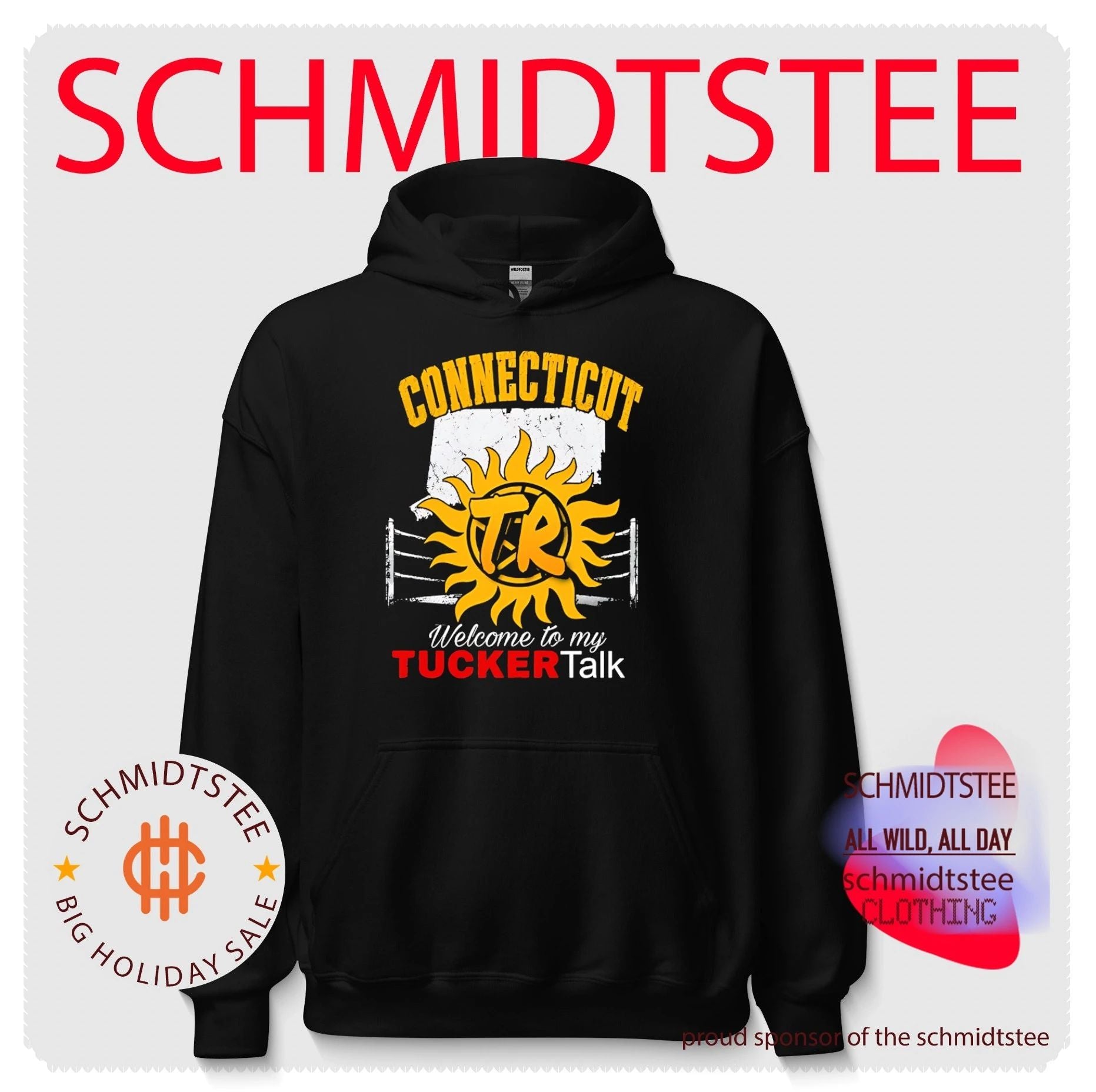 Connecticut welcome to my Tucker talk vintage shirt