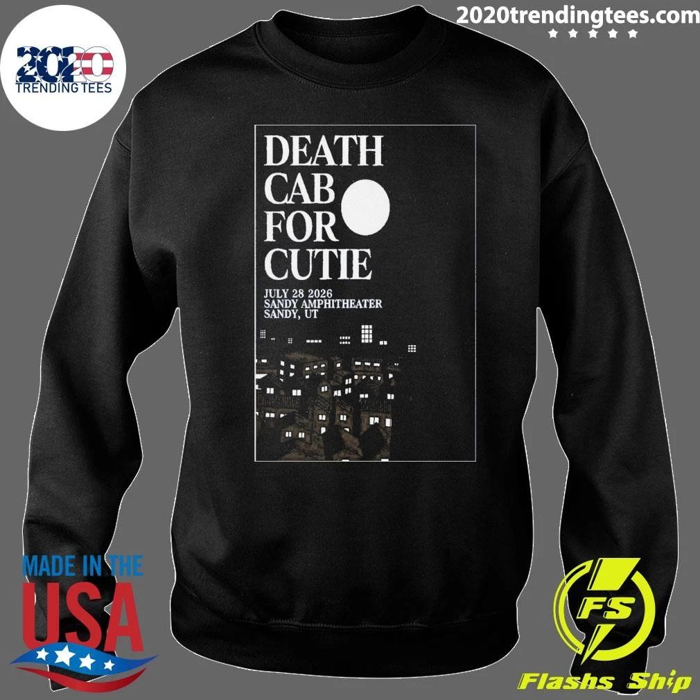Death Cab for Cutie Concert Sandy, Utah Shirt