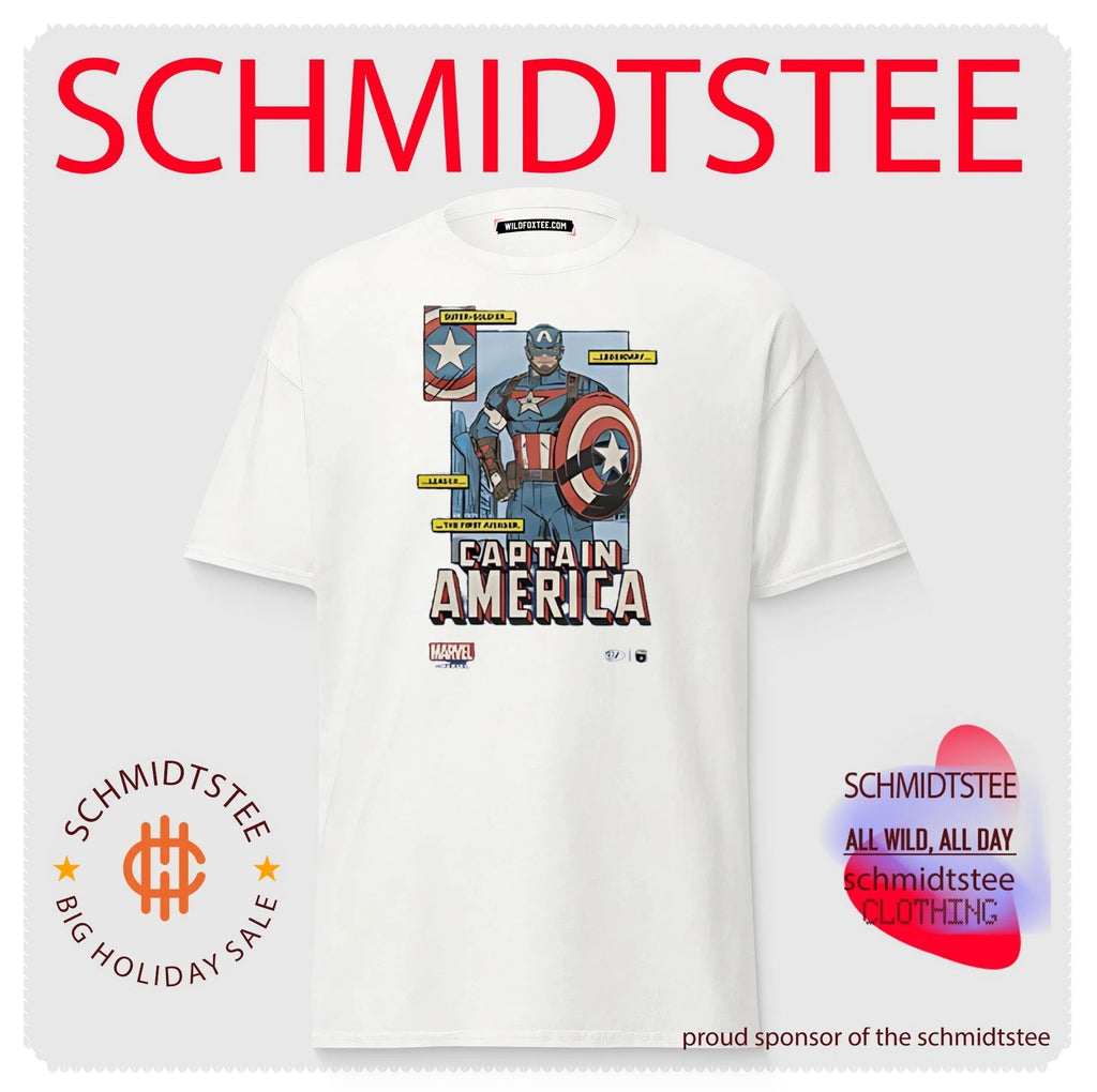 Captain America Marvel New York Knicks graphic shirt