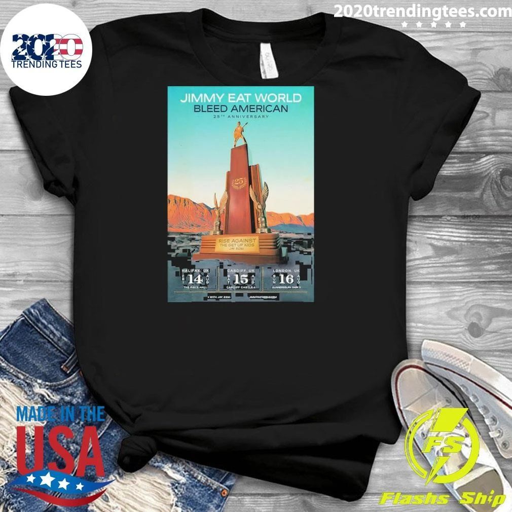Jimmy Eat World August 16 2026 London UK Shirt