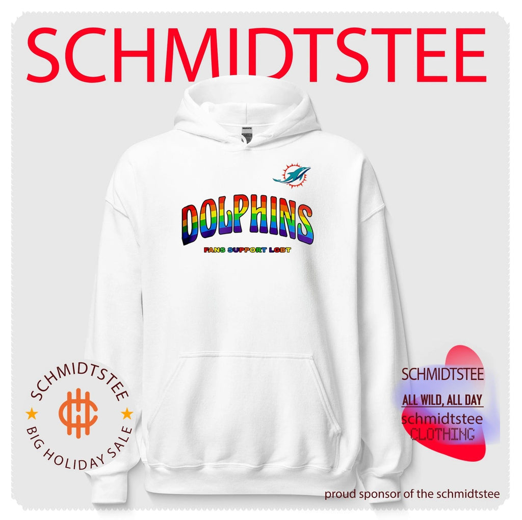 Miami Dolphins Fans Support LGBT Pride Month shirt
