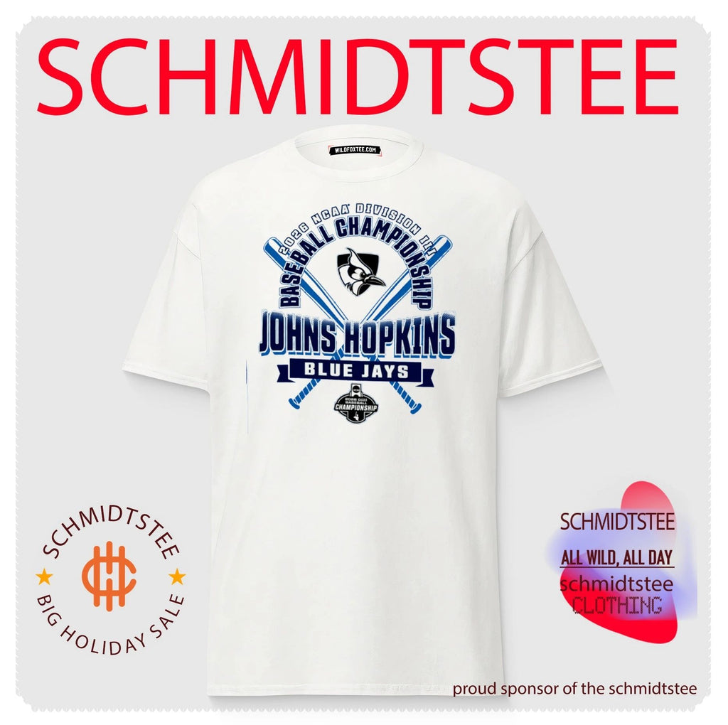 Johns Hopkins Blue Jays 2026 NCAA Division III Baseball Championship shirt