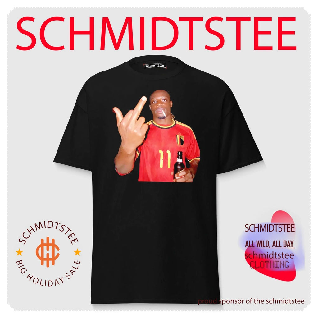 Romelu Lukaku Belgium National Team Soccer Legend middle finger shirt