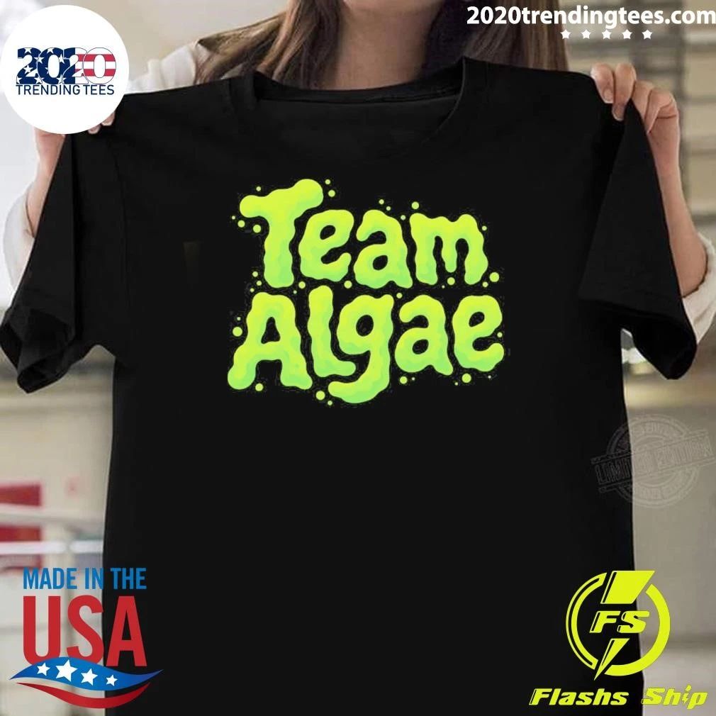 Team Algae Slime Green Nature Biology Funny Shirt