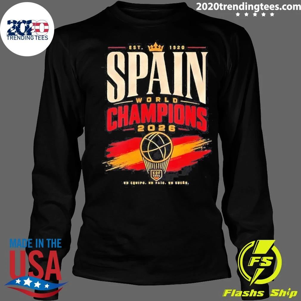 Spain Football World Champions 2026 Shirt