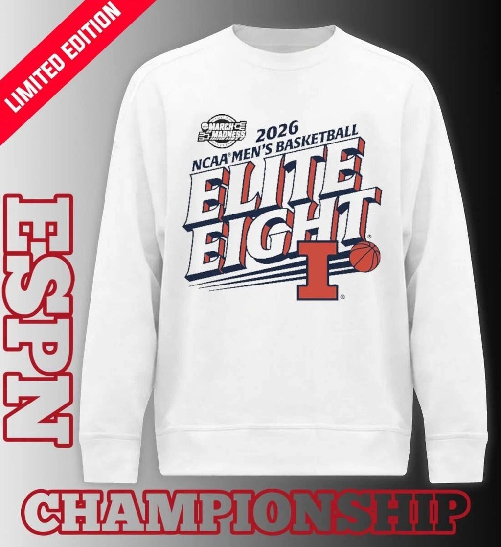 Elite Eight 2026 Illinois Men’s Basketball T-Shirt