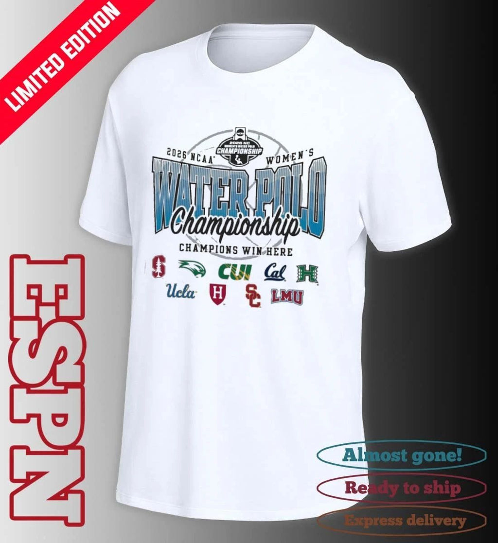 2026 NCAA Women’s Water Polo Championship 9 Teams T-Shirt