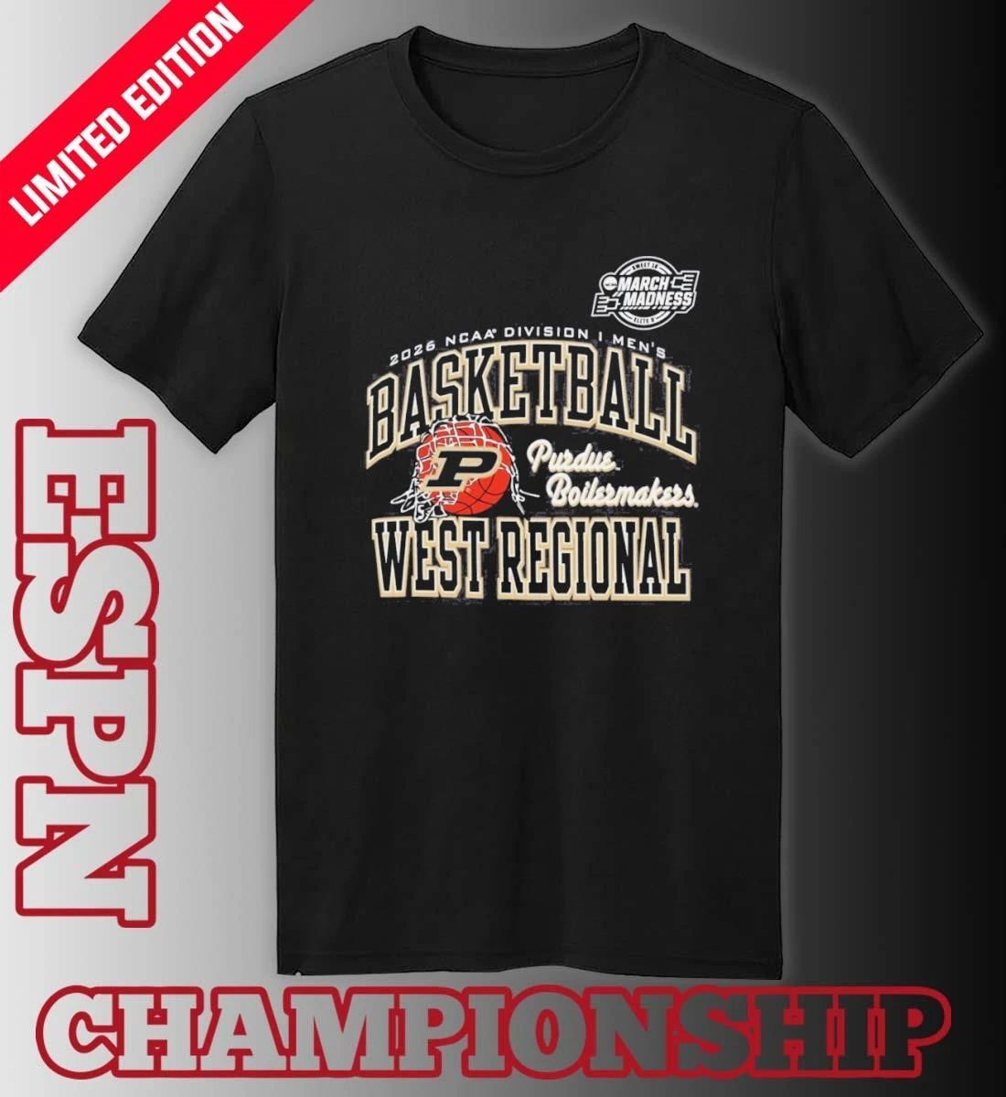 Purdue Boilermakers 2026 NCAA DI Men’s Basketball Sweet 16 – West Regional T-Shirt