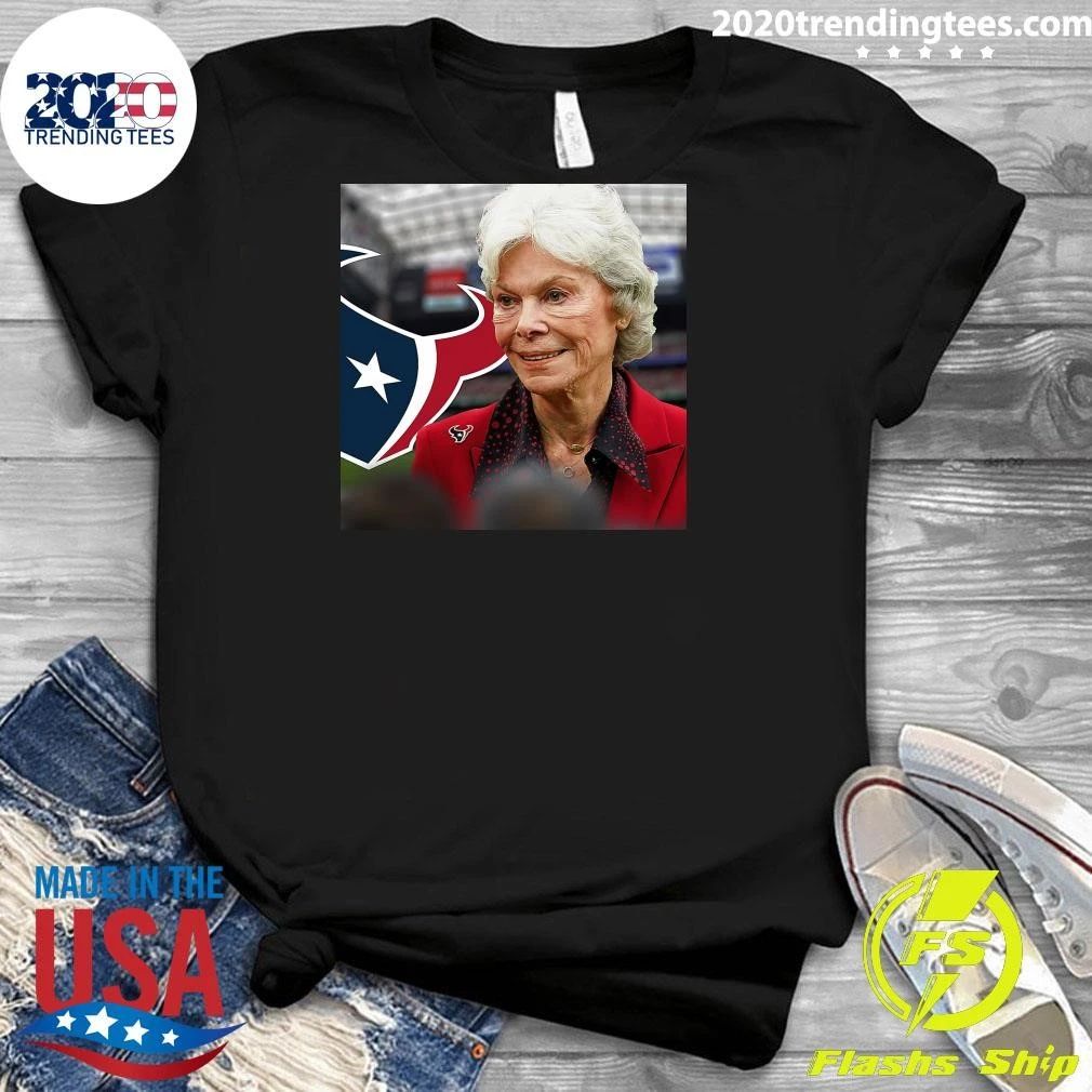 Houston Texans Co-Founder Janice McNair Dies At 89 Shirt
