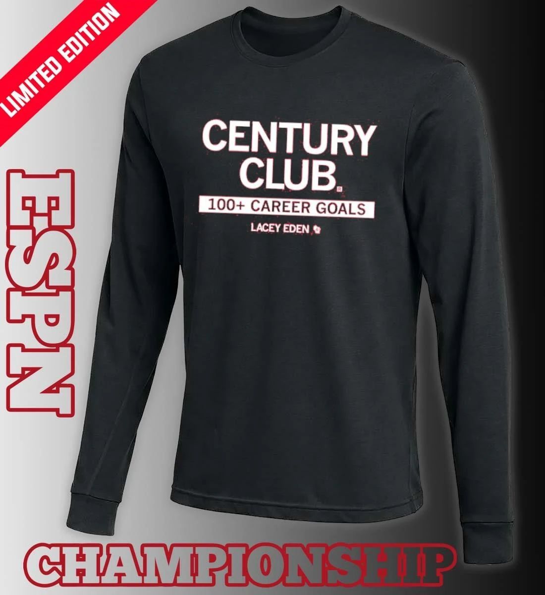 Lacey Eden Century Club 100 Career Goals Shirt
