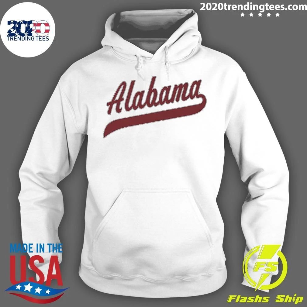 Alabama Baseball Logo Script Vintage Shirt